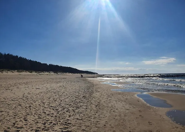 Beige Z Ogrodkiem アパート *